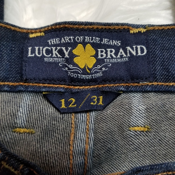 Lucky Brand dark wash skinny jeans - Picture 2 of 6